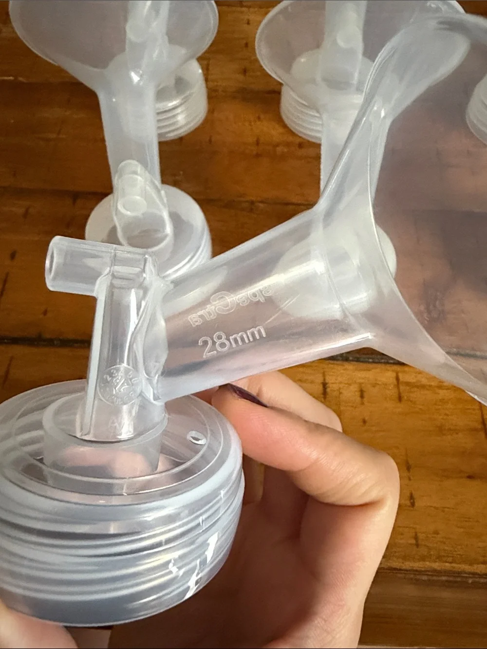 Breast shields 4 sets various sizes